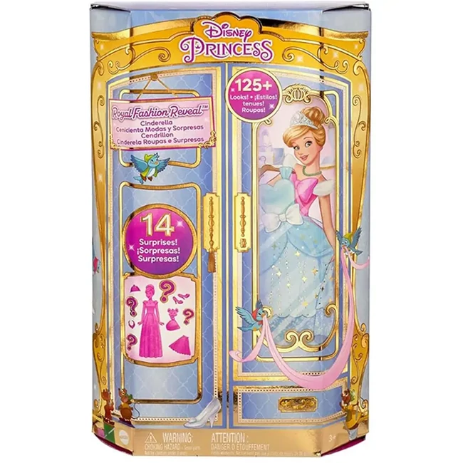 Disney Hercegnők: Divatkavalkád baba – Hamupipőke – Mattel
