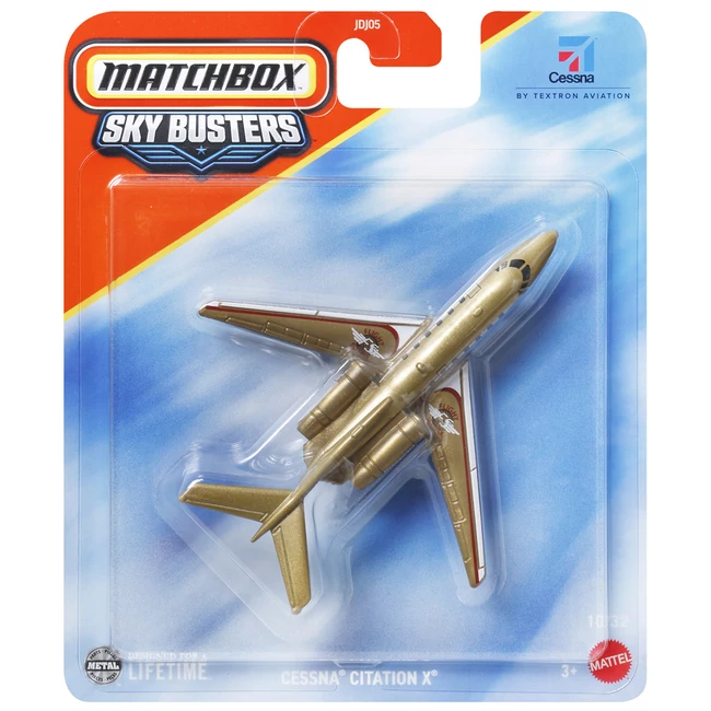 Matchbox Sky Busters: Cessna Citation X repülő modell 1/64 – Mattel