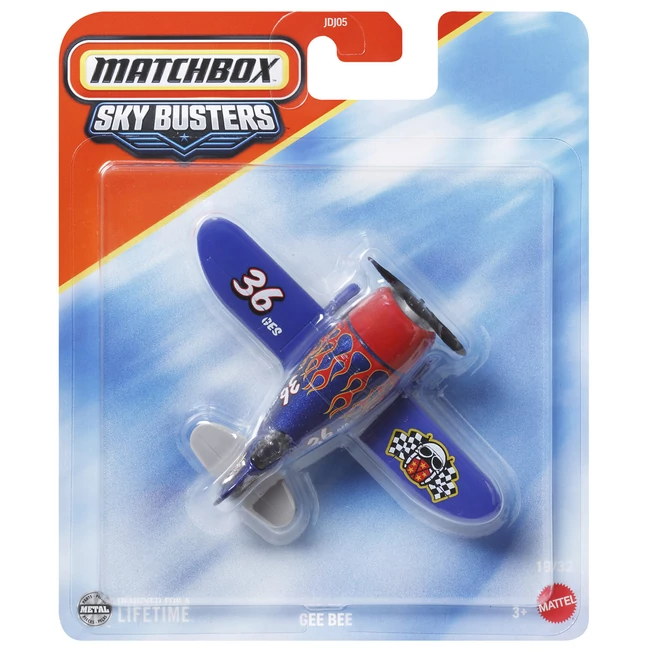 Matchbox Sky Busters: Gee Bee repülő modell 1/64 – Mattel