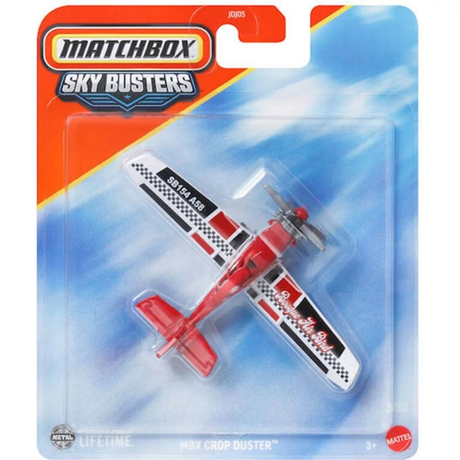 Matchbox Sky Busters: MBX Crop Duster repülő modell 1/64 – Mattel