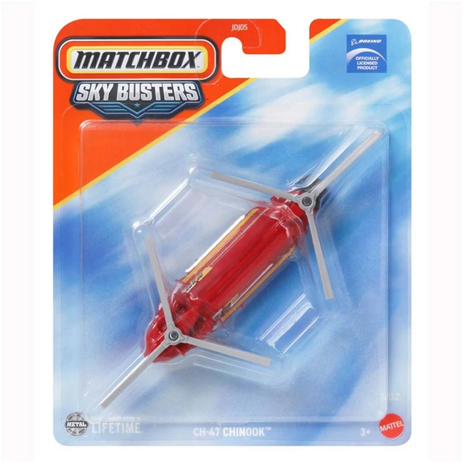 Matchbox Sky Busters: CH-47 Chinook helikopter modell 1/64 – Mattel
