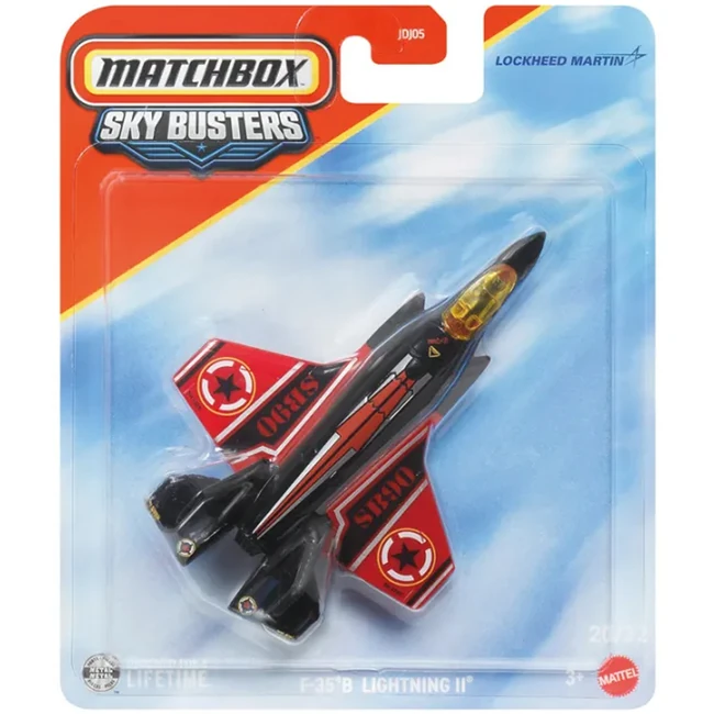 Matchbox Sky Busters: F-35 B Lightning II repülő modell 1/64 – Mattel