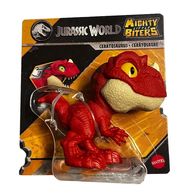 Jurassic World: Harapós mini Ceratosaurus figura – Mattel