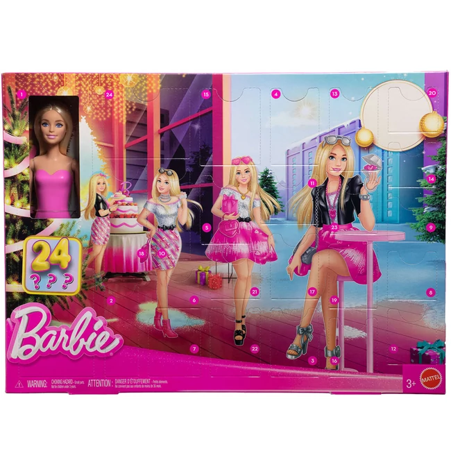 Barbie Fashionista adventi kalendárium – Mattel