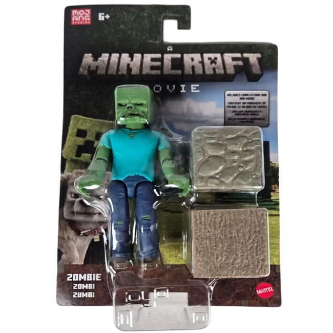 Minecraft: Egy Minecraft film Zombi karakter figura szett – Mattel