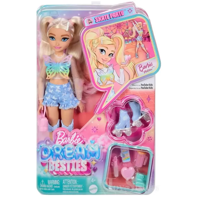 Barbie: Dream Teens görkorcsolyázó baba – Malibu