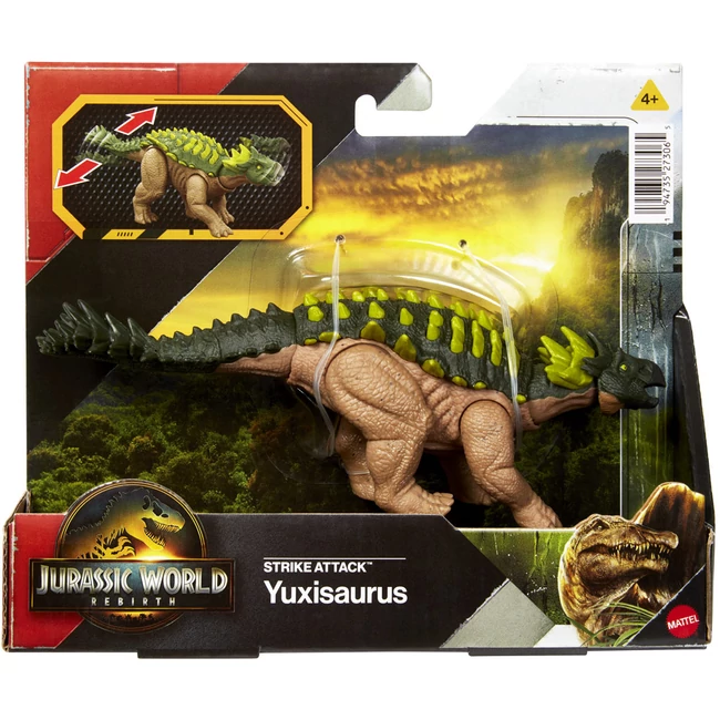 Jurassic World: Újjászületés Strike Attack Yuxisaurus támadó dinoszaurusz figura – Mattel