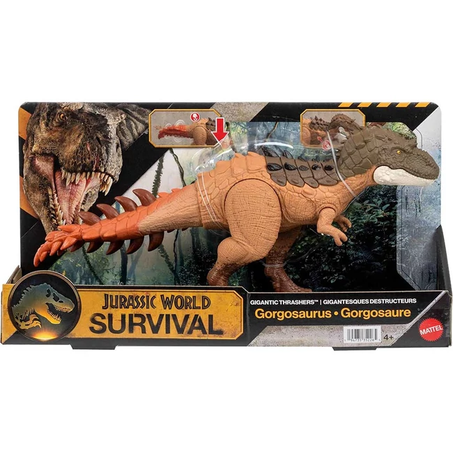 Jurassic World: Óriás támadó Gorgosaurus dinó hanggal - Mattel