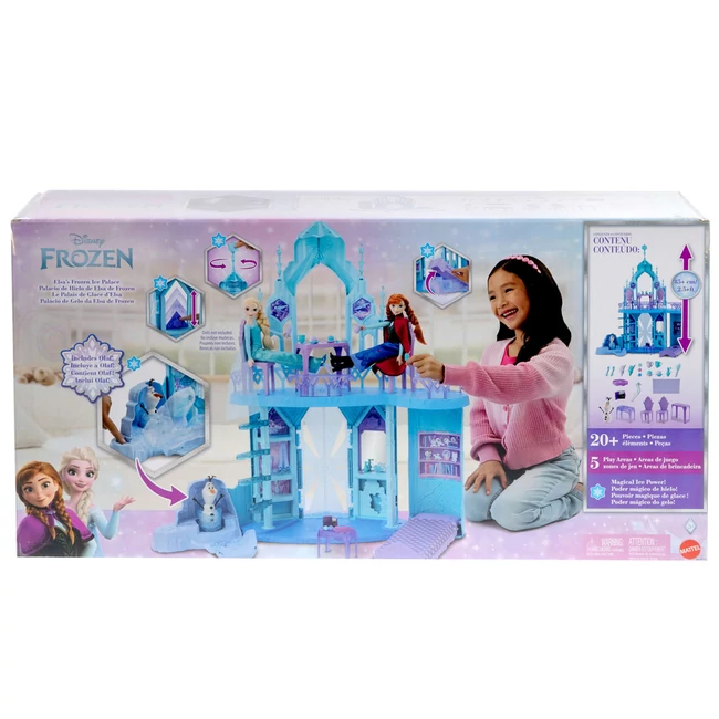 Disney Jégvarázs Elsa jégpalotája – Mattel