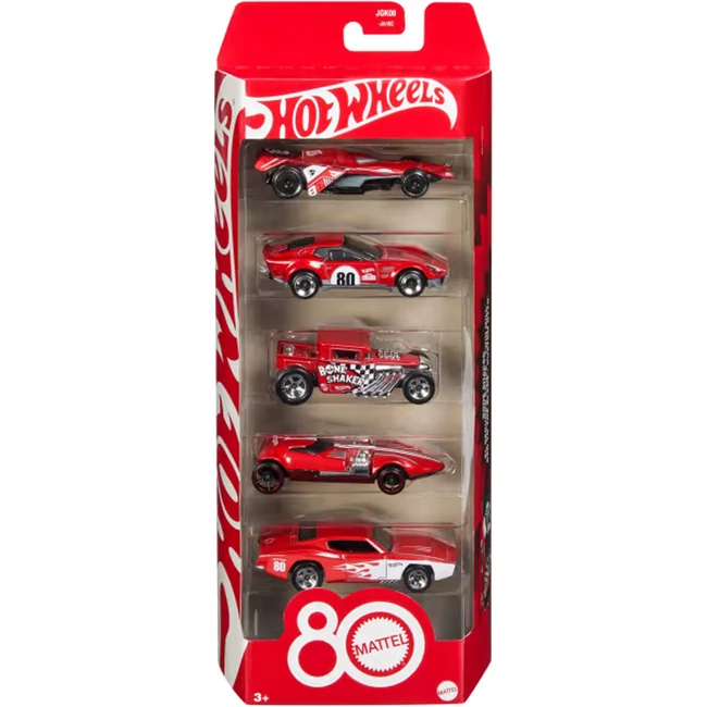 Hot Wheels: Mattel 80 5 db-os kisautó szett 1/64 – Mattel