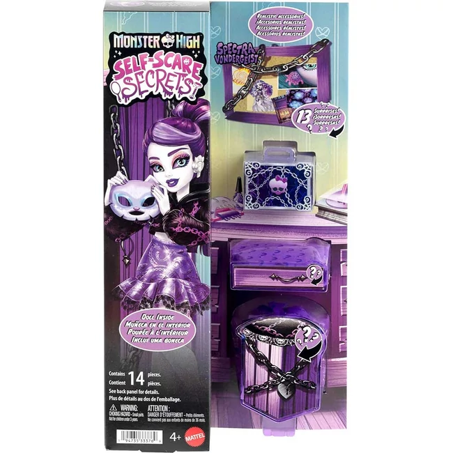 Monster High: Rémségápolás baba - Spectra - Mattel