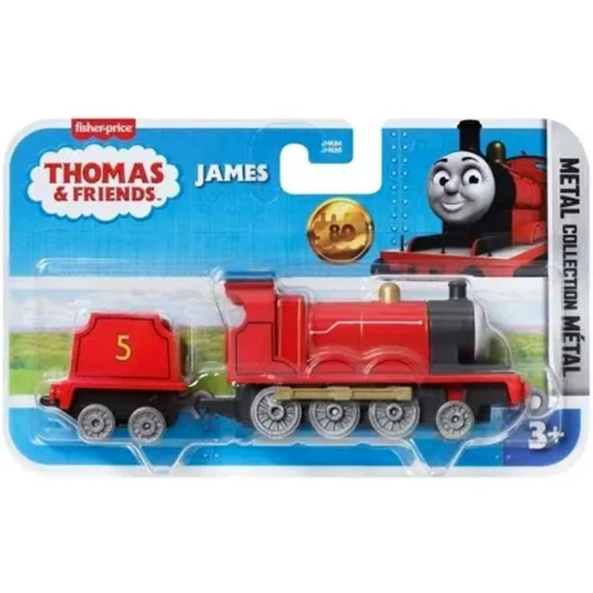 Fisher-Price: Thomas és barátai James mozdony vagonnal – Mattel