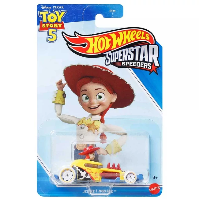Hot Wheels: Superstar Speeders Toy Story 5 Jessie kisautó 1/64 - Mattel