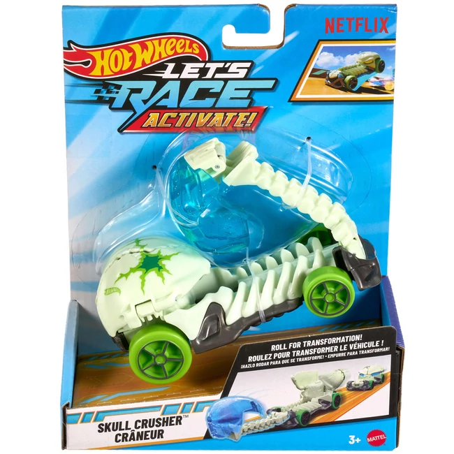 Hot Wheels: Let's Race Skull Crusher kisautó 1/32 - Mattel