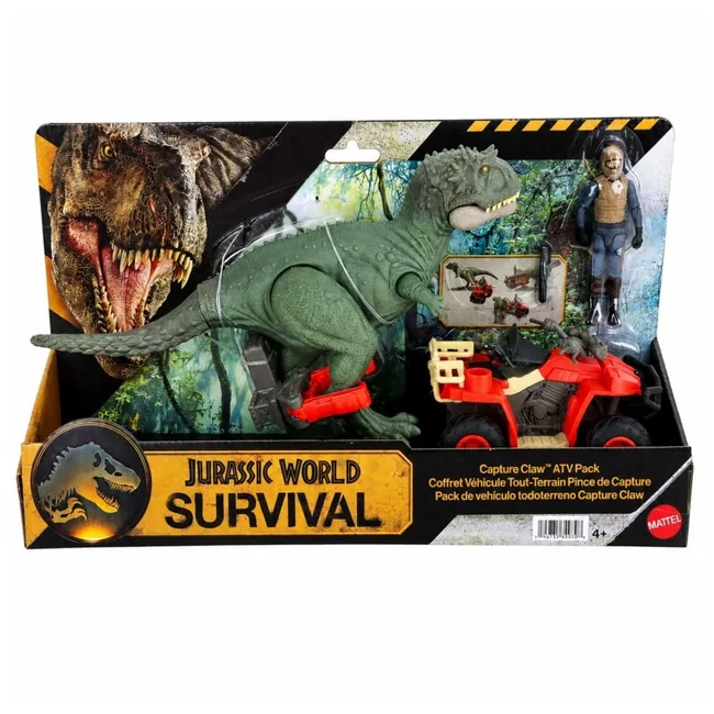 Jurassic World: Dínó befogó Quad játékszett - Mattel