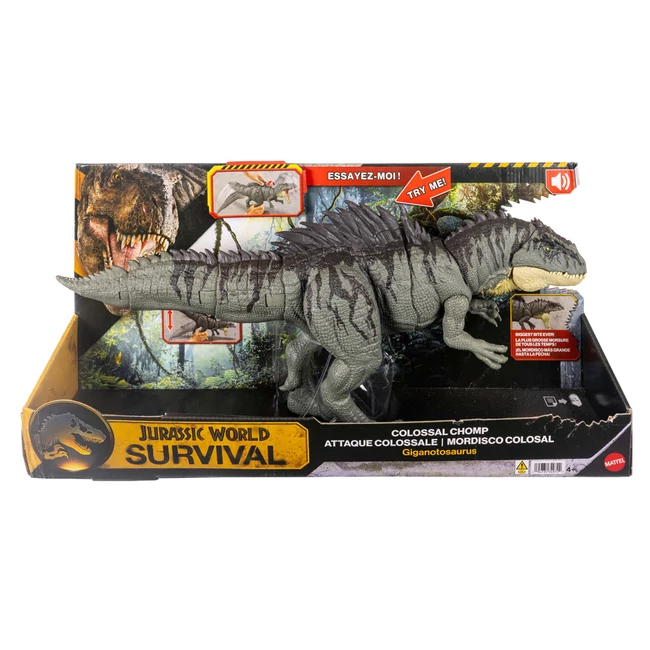 Jurassic World Kolosszális Támadó Giganotosaurus - Mattel