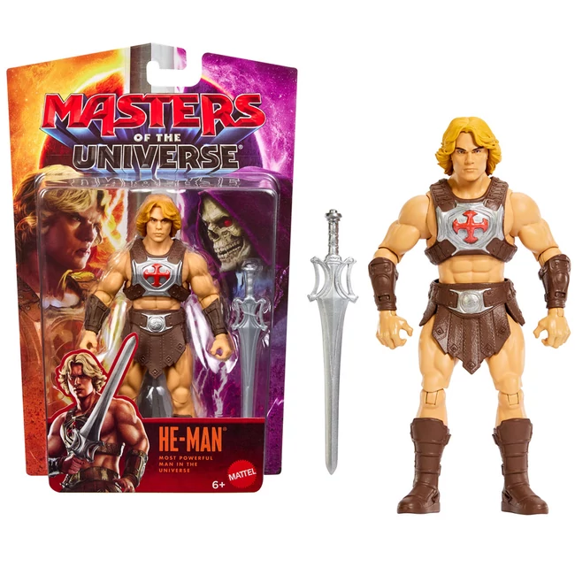 Masters of the Universe: Az univerzum védelmezői He-Man akciófigura 14 cm – Mattel