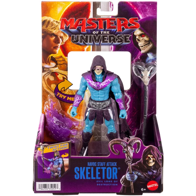 Masters of the Universe: Az univerzum védelmezői Skeletor Csontarcú akciófigura kiegészítőkkel – Mattel