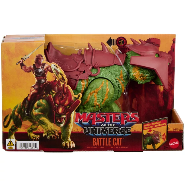 Masters of the Universe: Az univerzum védelmezői Battle Cat figura hanggal és harci funkcióval – Mattel