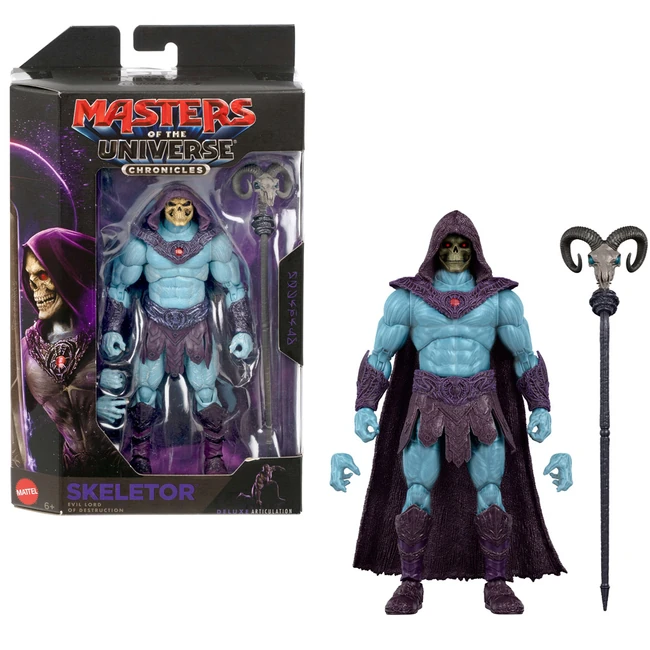 Masters of the Universe: Az univerzum védelmezői Skeletor Csontarcú deluxe akciófigura – Mattel