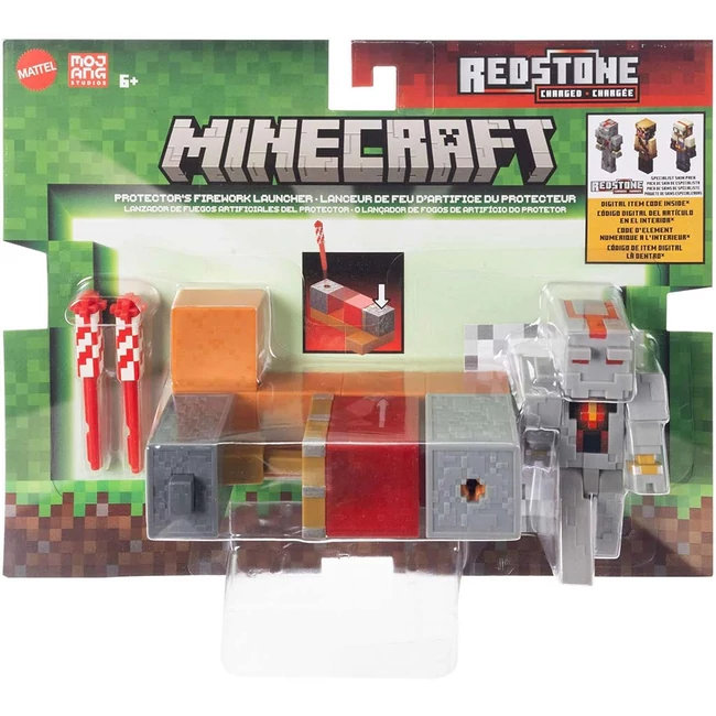 Minecraft Tűzijáték játékszett – Mattel
