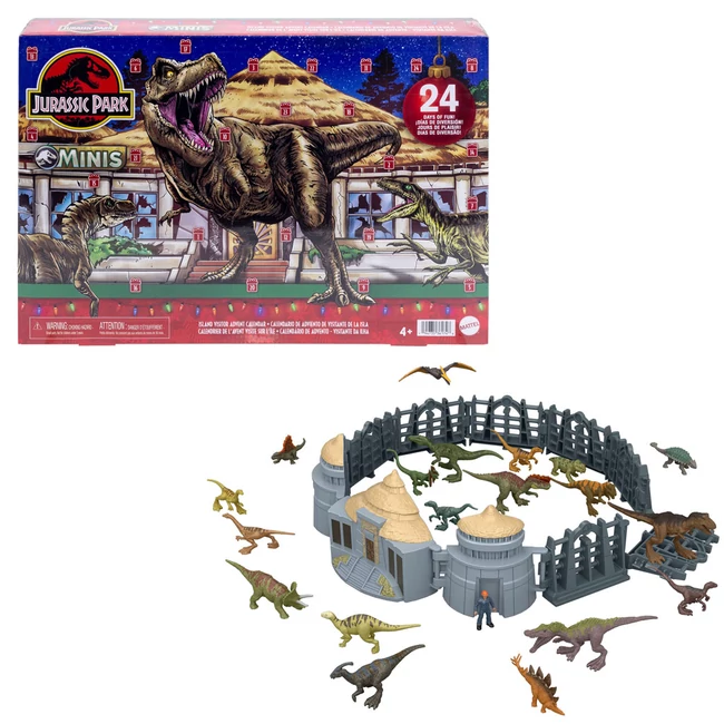 Jurassic World Adventi Naptár - Mattel