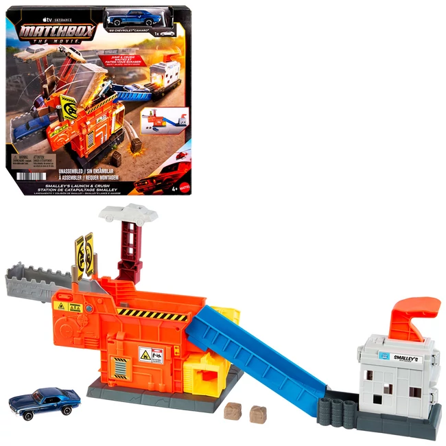 Matchbox A film: Smalley roncstelepe játékszett – Mattel