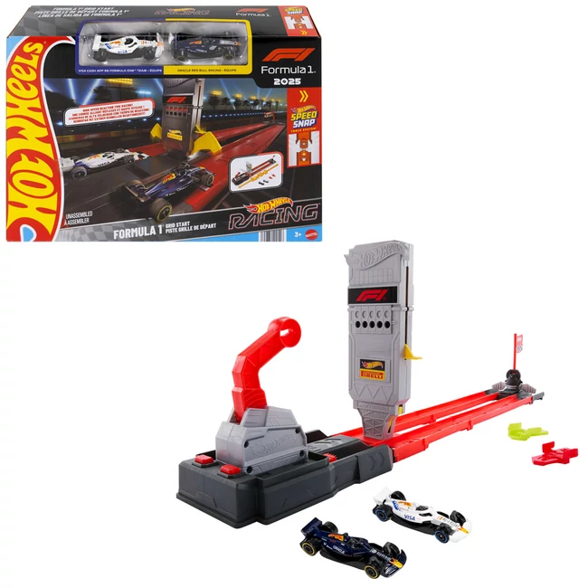 Hot Wheels: Formula 1 Grid Start pálya szett – Mattel
