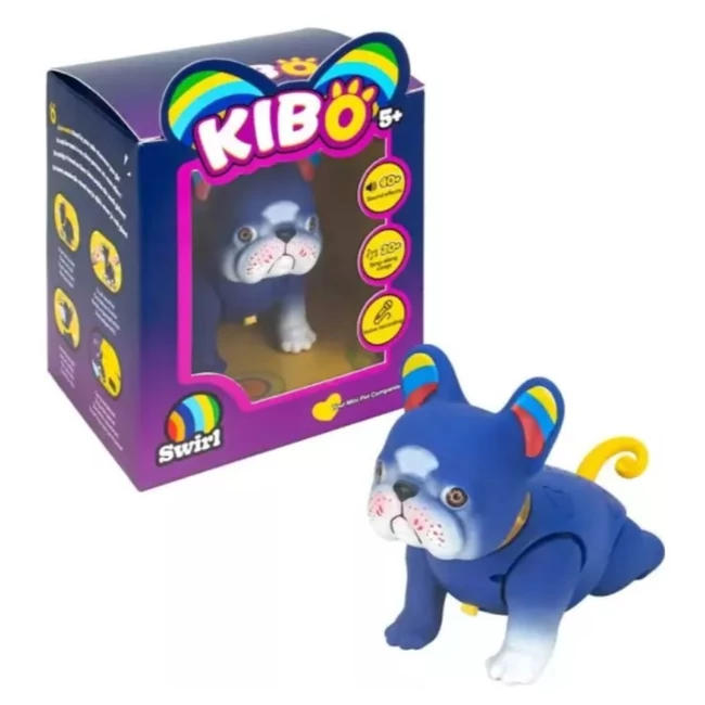 Kaboom Kibo – francia bulldog interaktív kutya: Swirl