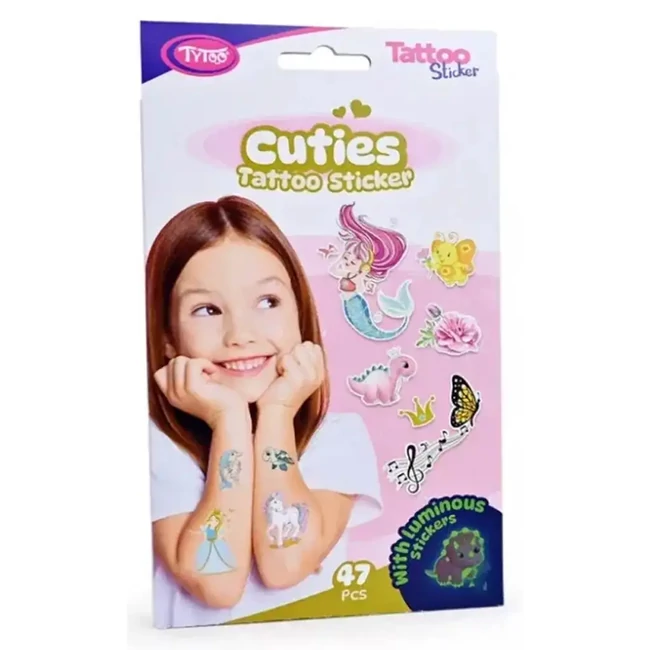 TyToo: Cuties tetoválás matrica szett