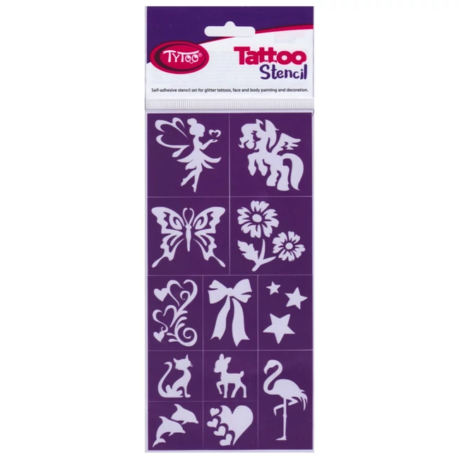 TyToo: Dream pack lányos csillámtetoválás sablon szett