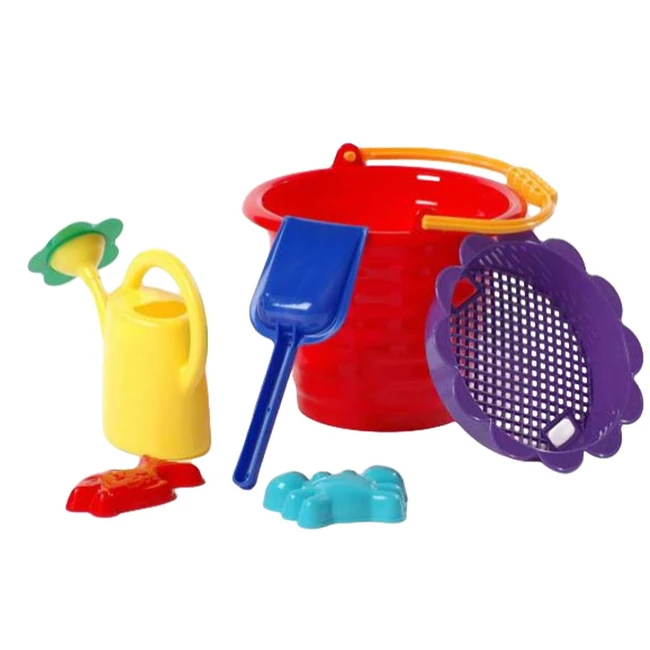Homokozó szett kis kannával – D-Toys