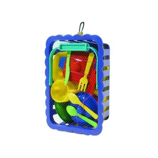 Piknik lábas főzőkészlet kosárban – D-Toys