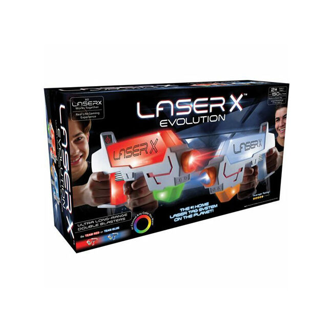 Laser-X Evolution: Nagy hatótávú lézerfegyver – dupla csomag