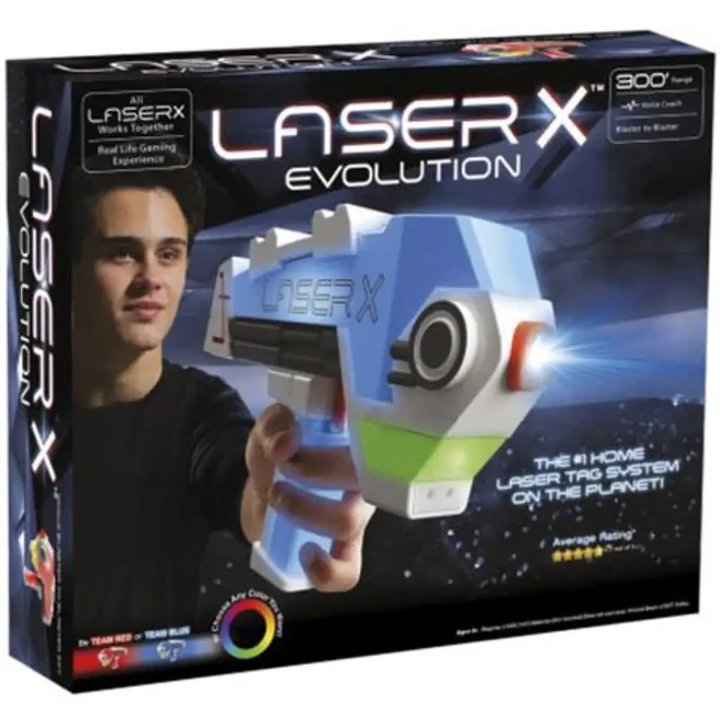 Laser-X Evolution lézerfegyver szimpla szett