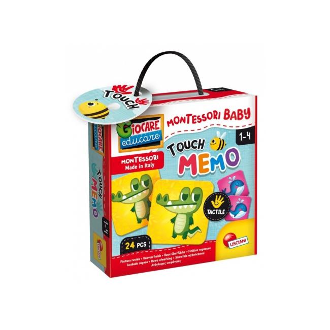 Montessori Baby Touch memóriajáték – Lisciani