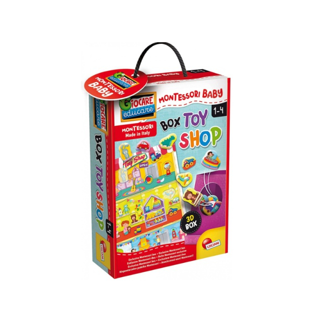Montessori: Baby Box készségfejlesztő formaillesztő puzzle – Játékaim