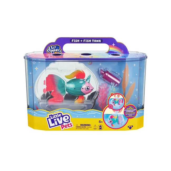 Little Live Pets: Úszkáló Fantasea halacska akváriummal