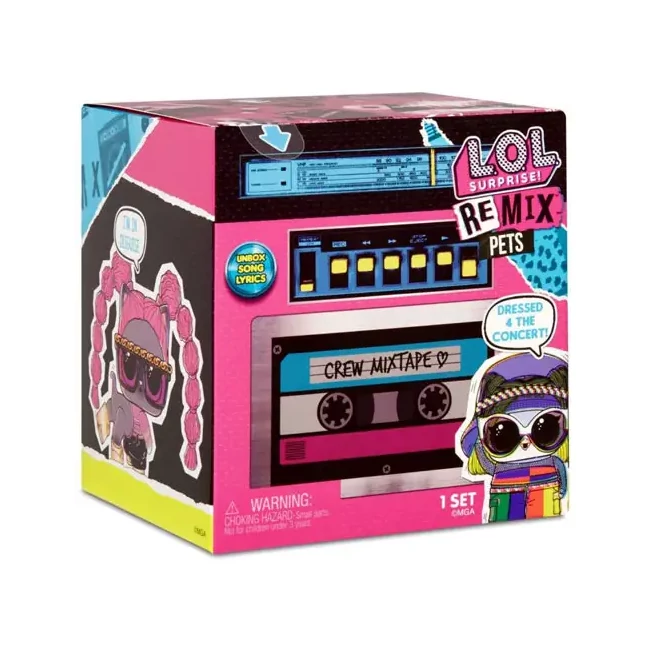 L.O.L. Surprise Remix Pets gyűjthető játékfigura