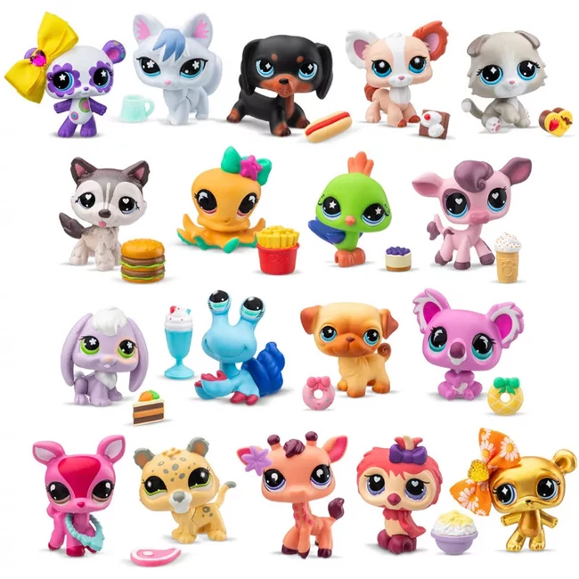 Littlest Pet Shop meglepetés figura kiegészítőkkel 4. széria