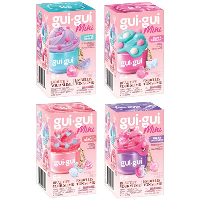 GUI-GUI mini illatos slime többféle változatban 1db