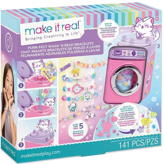 Make It Real: Színes Gyöngymosógép karkötőkészítő