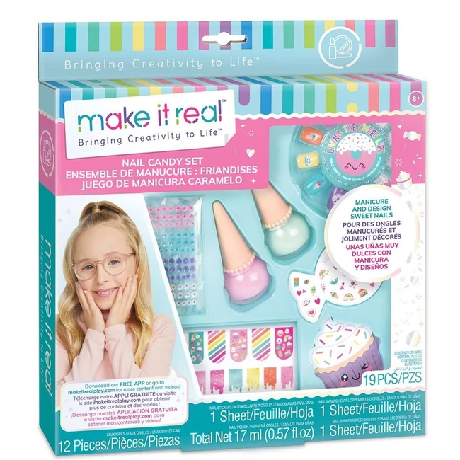 Make It Real: Szépség Cukorka körmök
