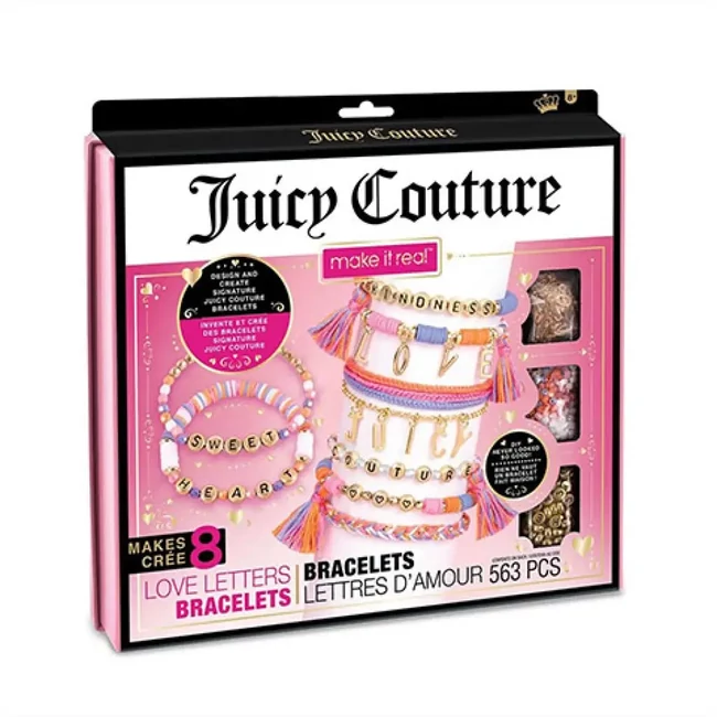 Make It Real: Juicy Couture karkötők – A szerelem betűi