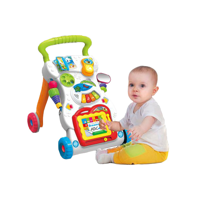 Baby készségfejlesztő és járássegítő játékszett fény és hang effektekkel