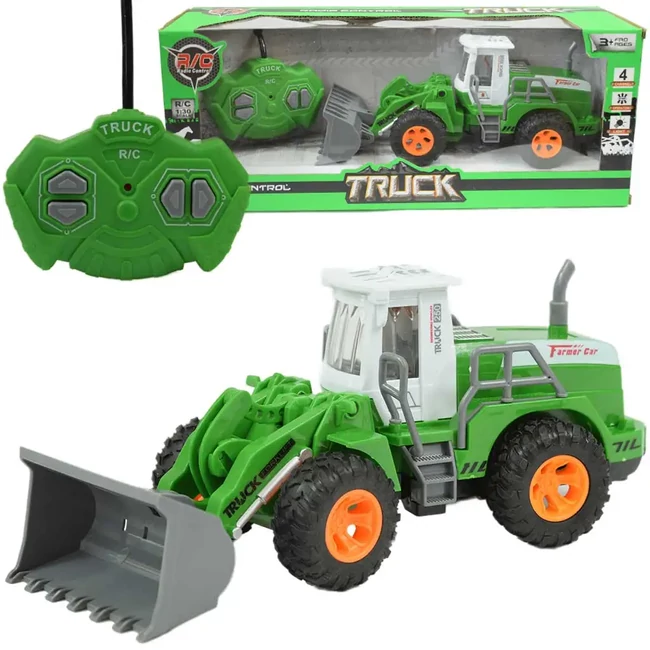 RC Homlokrakodó távirányítós autó fénnyel 1/48