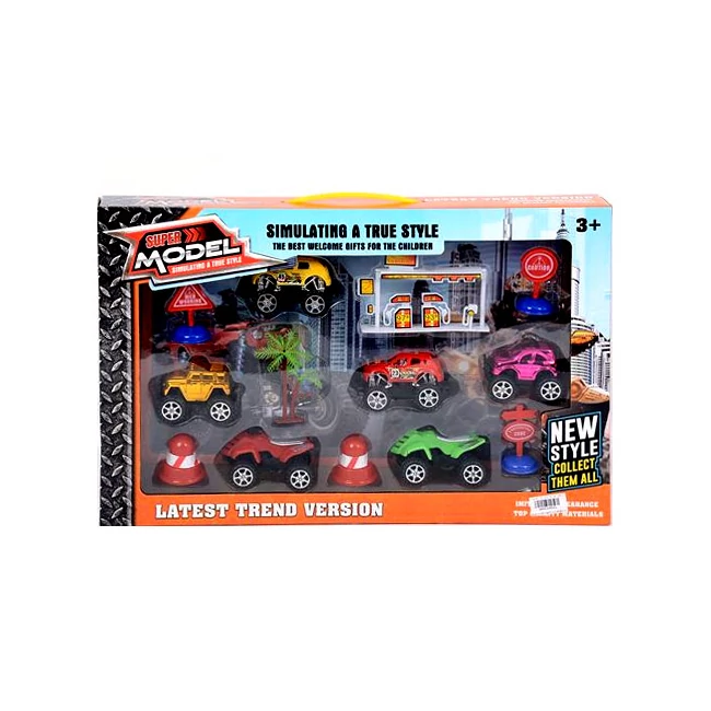 Offroad játékszett 6 db autóval