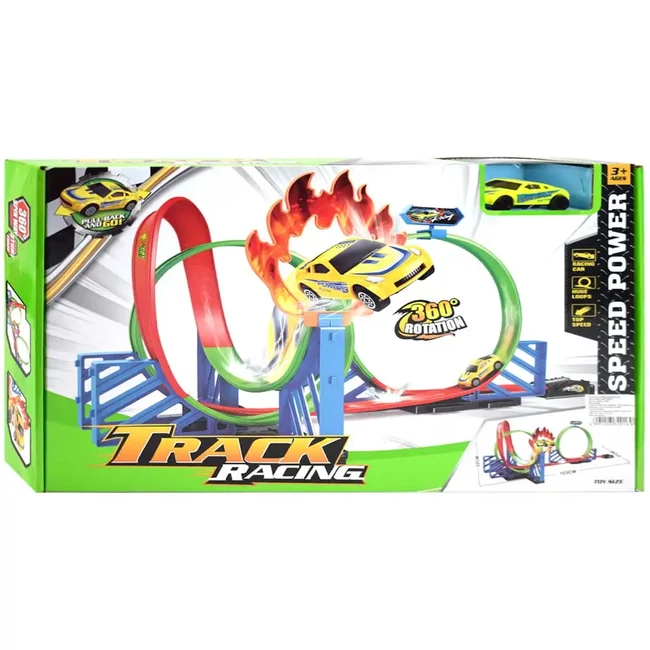 Track Racing versenypálya hurokkal