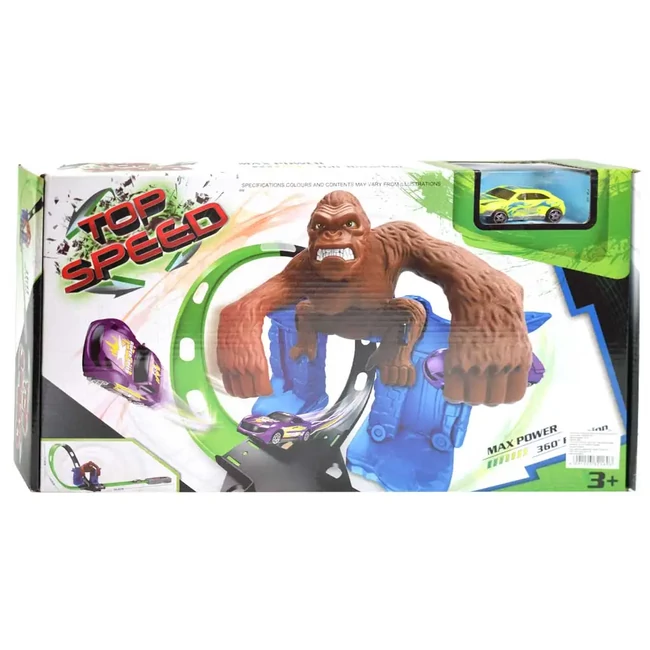 Top Speed Kong versenypálya kilövővel