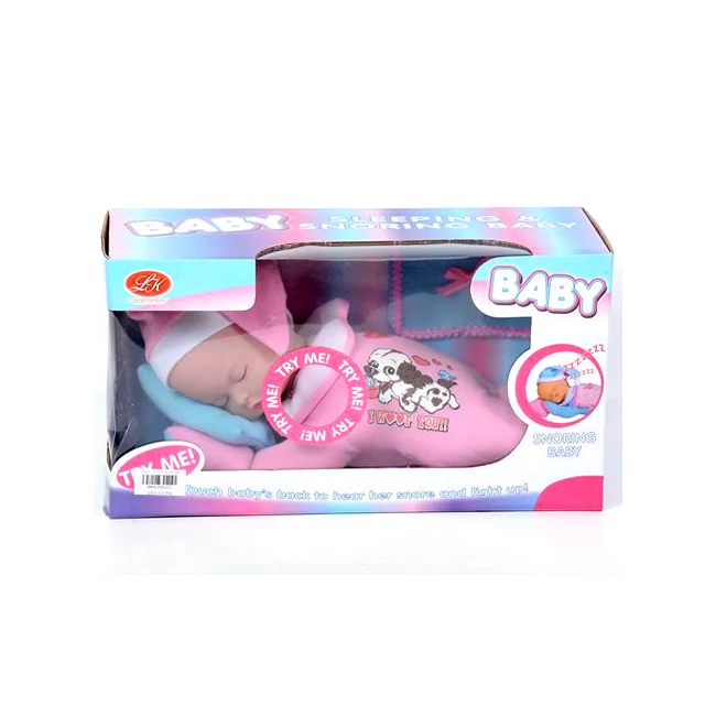 Alvó baba fénnyel